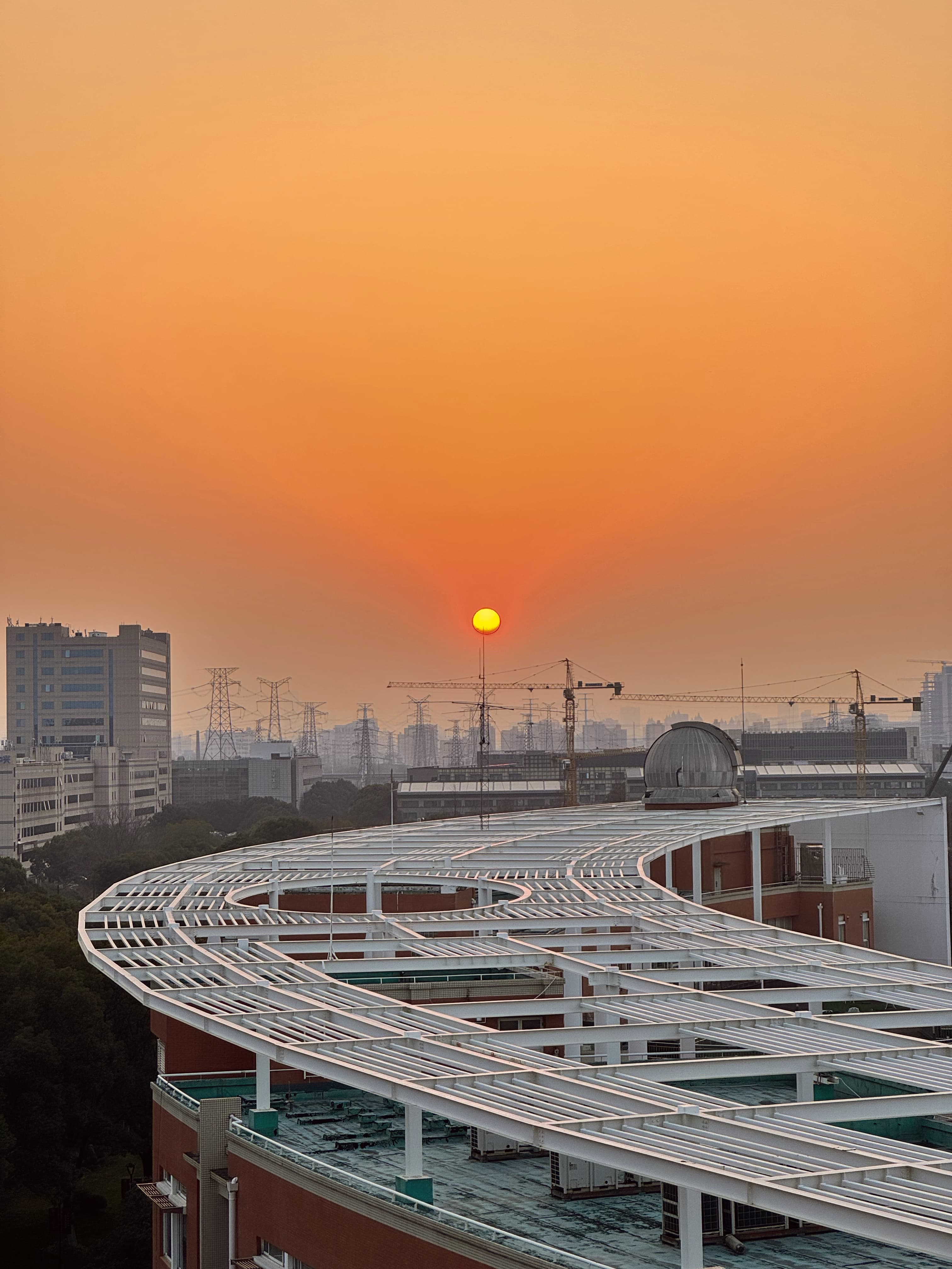 0224 科创大楼的日落