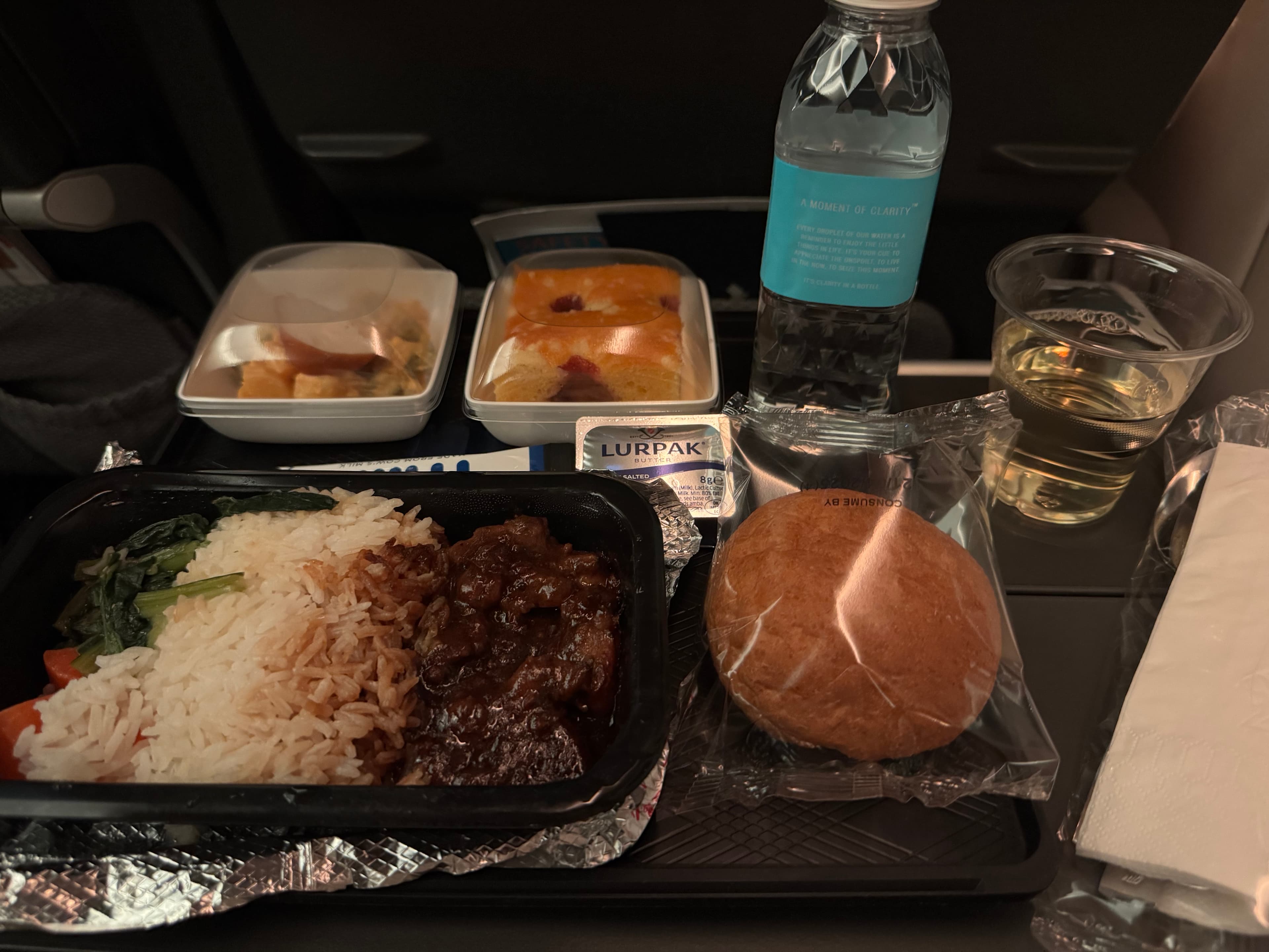 0419 新航的飞机餐真好吃 TmT