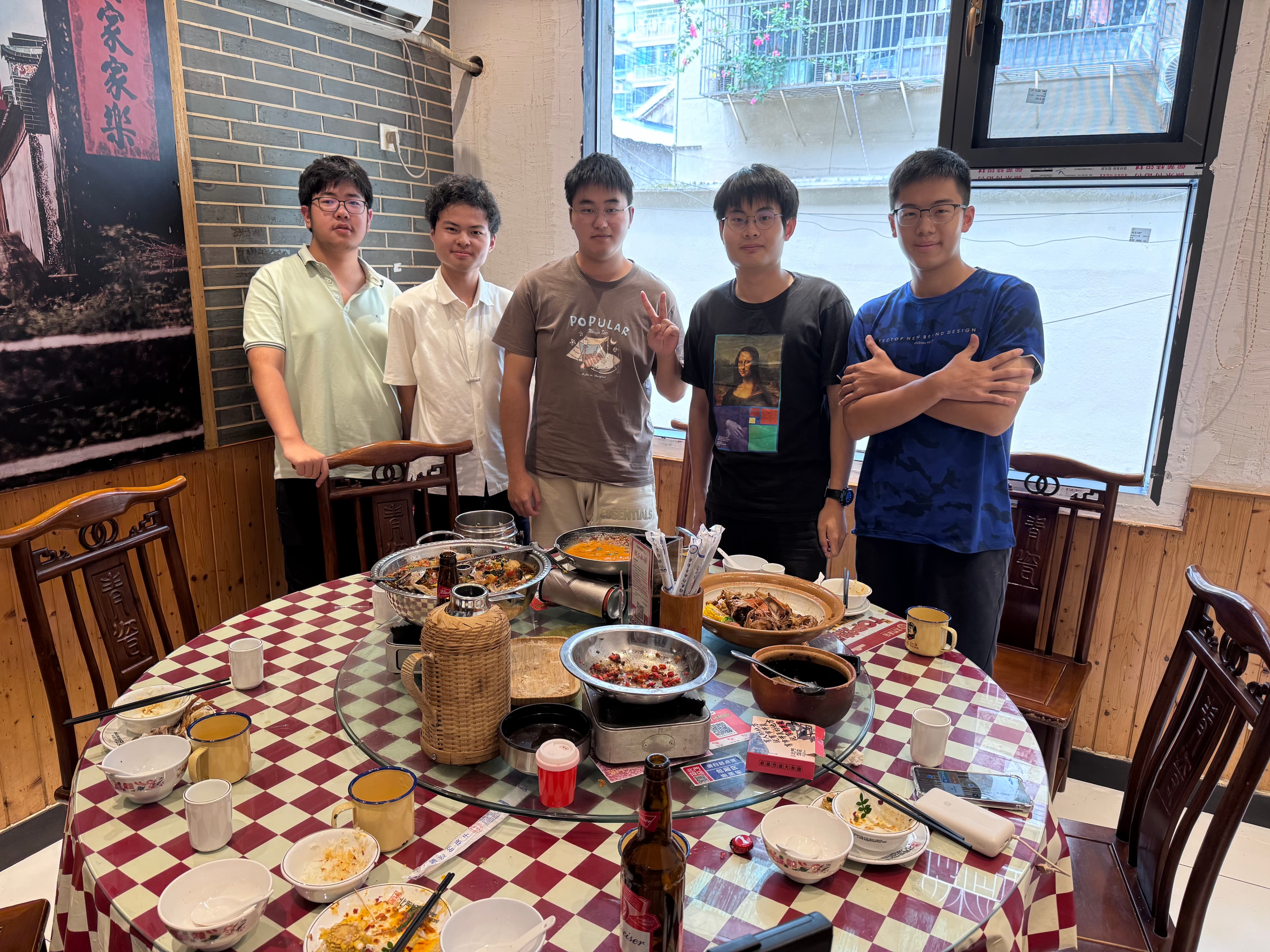 0721 临走前和同学吃个饭