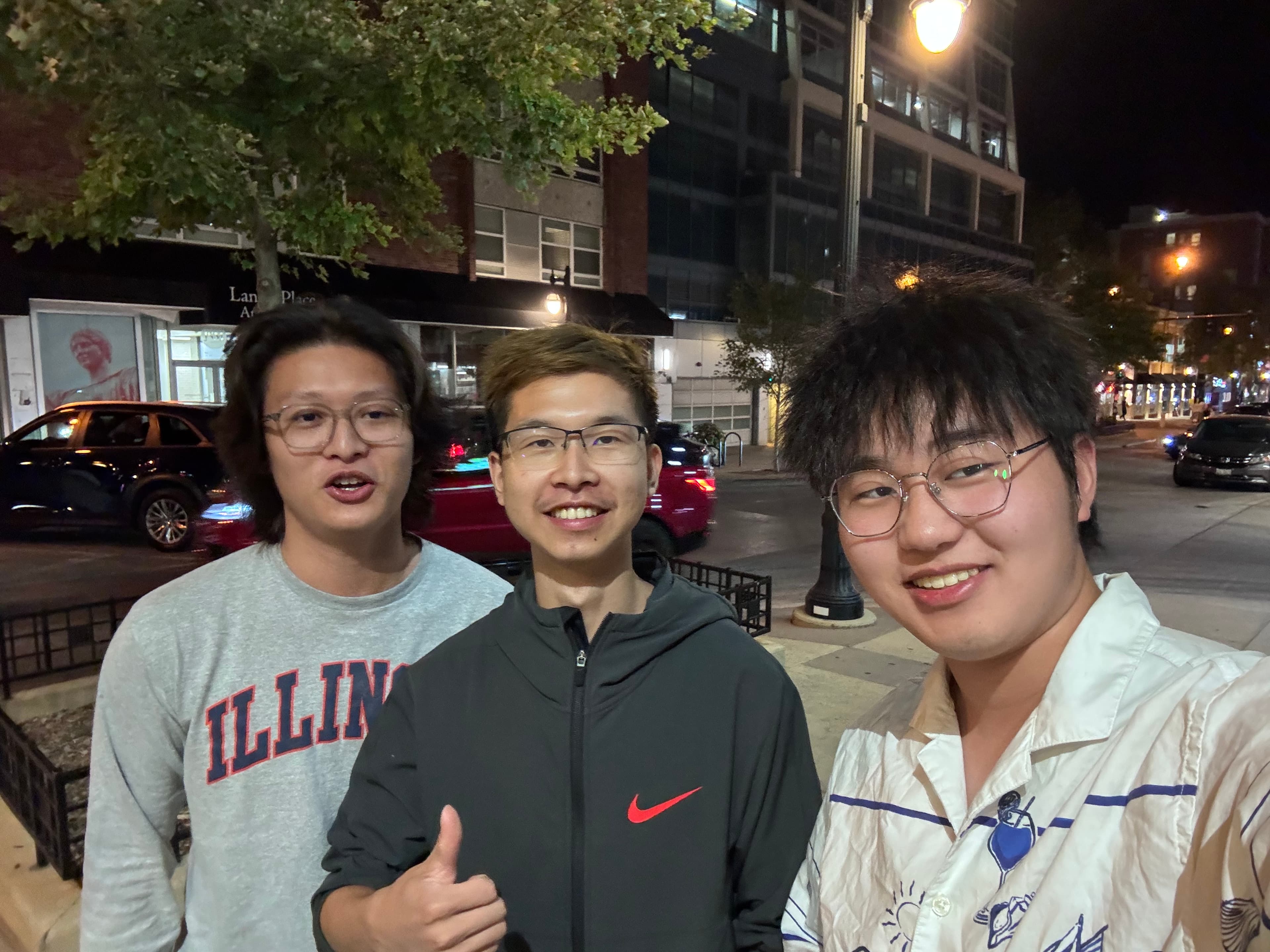 1005 街头碰到efz校友